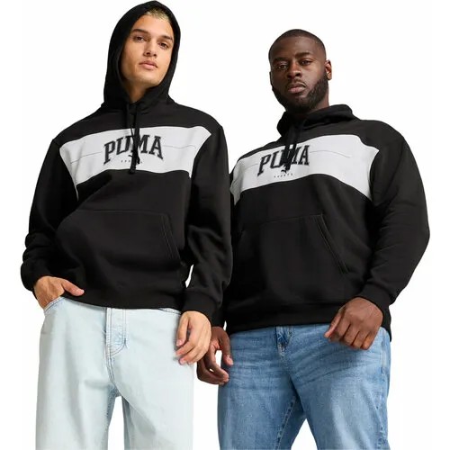 Худи PUMA SQUAD Hoodie Fleece, размер L, , чёрный