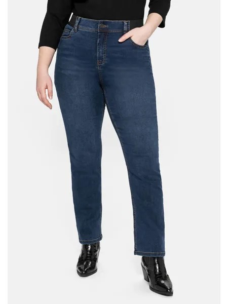 Джинсы sheego, цвет dark blue Denim