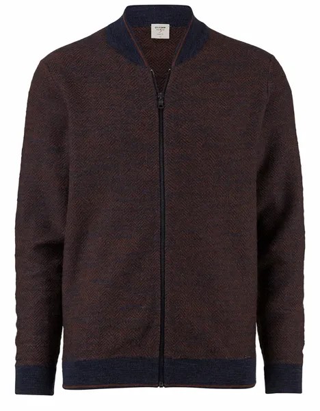 Кардиган мужской 53776696 Olymp коричневый 2XL