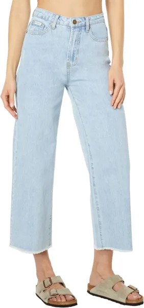 Джинсы Sparrows Crop Wide Leg Pants Rip Curl, светло-синий