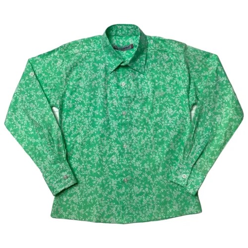 Рубашка Cegisa, размер 134, зеленый, белый