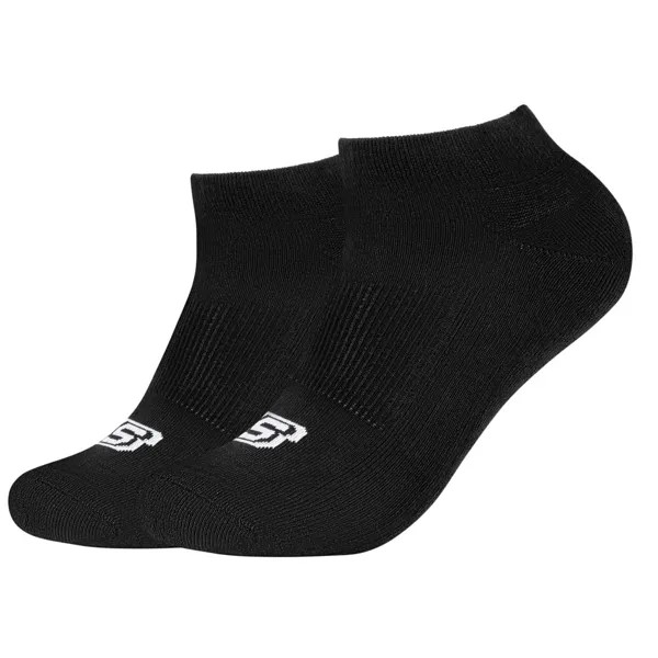 Носки Skechers Basic Ankle 2 шт, черный
