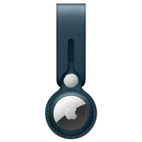 Брелок-подвеска для AirTag/ AirTag Leather Loop - Baltic Blue