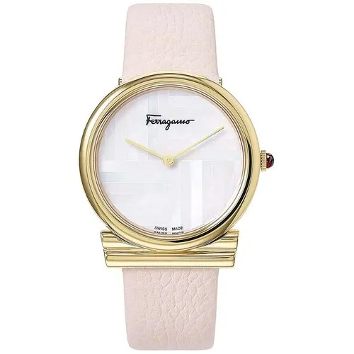 Наручные часы Salvatore Ferragamo Швейцарские наручные часы Salvatore Ferragamo SFIY00519, бежевый, розовый