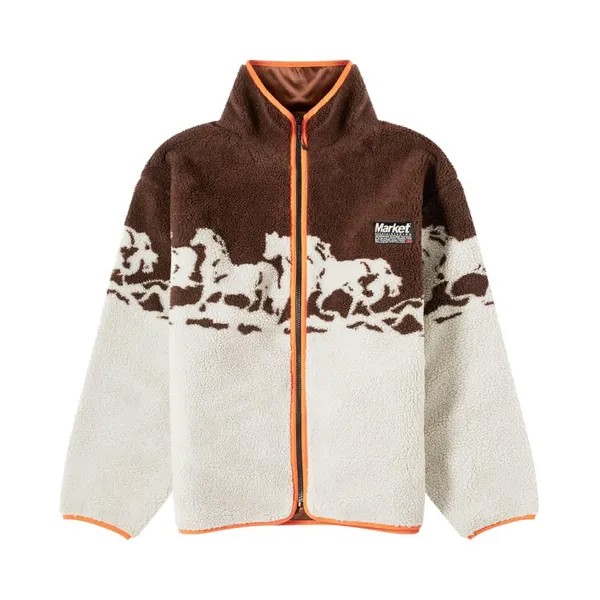 Куртка Market Sequoia Polar Fleece Jacket, разноцветный