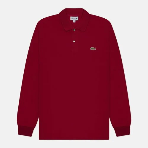Лонгслив LACOSTE, хлопок, размер M, красный