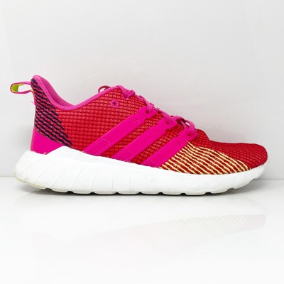Adidas Girls Questar Flow EG3736 Розовые кроссовки для бега, размер 5,5
