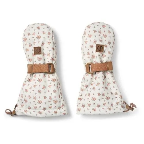 Варежки Elodie для девочек зимние, подкладка, непромокаемые, размер 1-3 года, мультиколор
