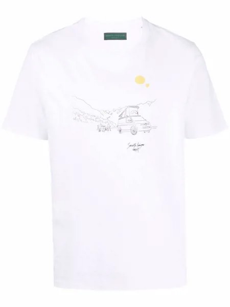 Société Anonyme футболка с принтом