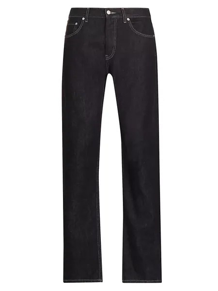 Классические прямые джинсы Helmut Lang, цвет black rinse