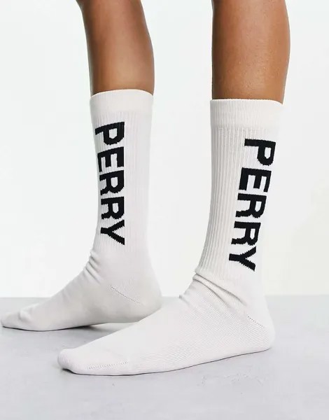 Белые носки с логотипом Fred Perry