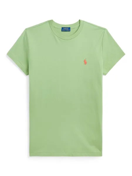 Футболка с круглым вырезом и короткими рукавами с логотипом Polo Ralph Lauren, цвет Outback Green