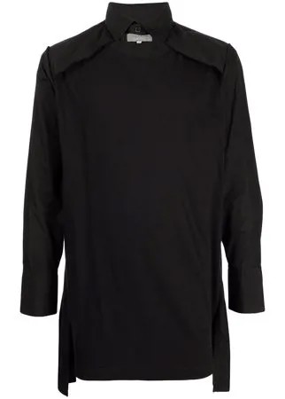 Yohji Yamamoto деконструированная рубашка
