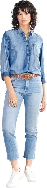 Рубашка Cindy – средний синий цвет Hatley, цвет Medium Blue