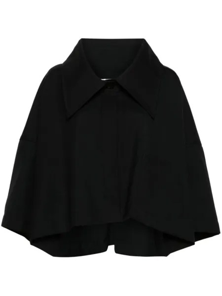 Габардиновая куртка-рубашка Extreme Viktor & Rolf, черный