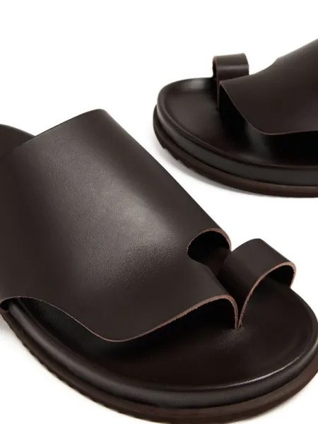Ancient Greek Sandals сандалии с закругленным носком, коричневый