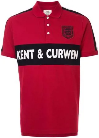Kent & Curwen рубашка поло с вышитым логотипом