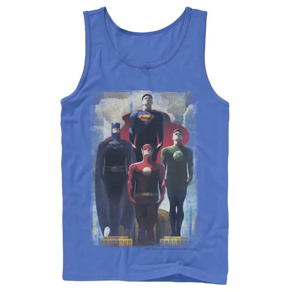 Мужская майка с героями Лиги справедливости DC Comics Look Up
