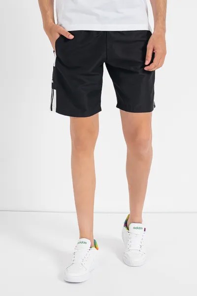 Футбольные шорты с логотипом SQ21 Adidas Performance, черный