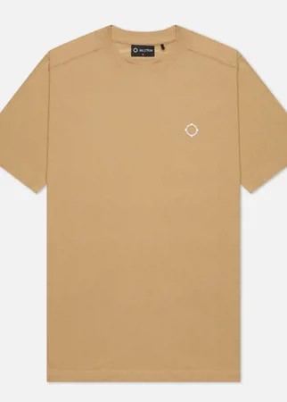 Мужская футболка MA.Strum Icon Embroidered ID, цвет бежевый, размер XXL