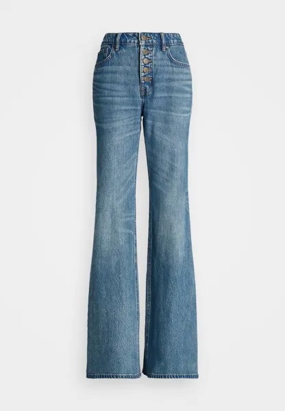 Расклешенные джинсы HIGH RISE FLARE JEAN Ralph Lauren, синий