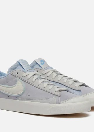 Мужские кроссовки Nike Blazer Low Vintage 77, цвет голубой, размер 44 EU