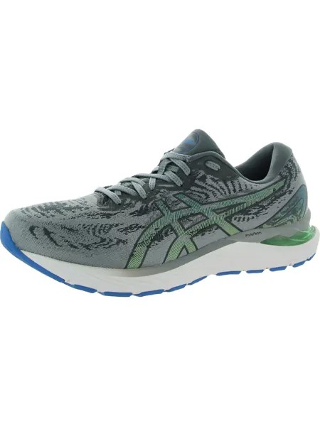 Мужские кроссовки для бега с сеткой Gel Cumulus 23 ASICS, цвет Sheet Rock/Carrier Grey