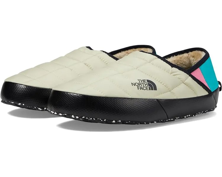 Шлепанцы The North Face ThermoBall Traction Mule V, цвет Gravel/Geyser Aqua
