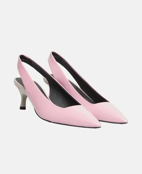 Туфли-лодочки с ремешком на пятке Furla, розовый
