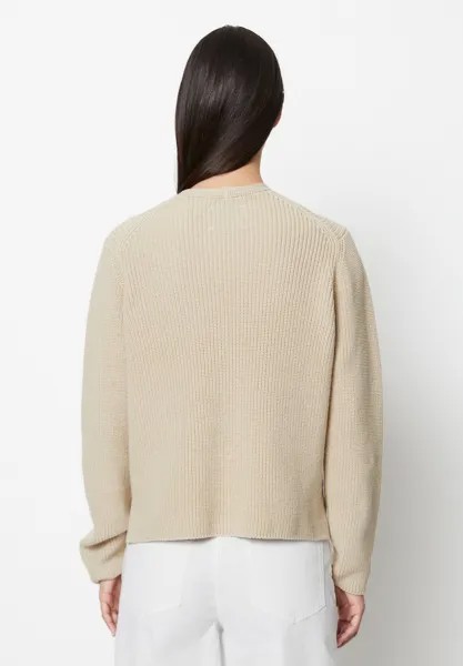 Кардиган CARDIGAN LONGSLEEVE V NECK Marc O'Polo, бежевый