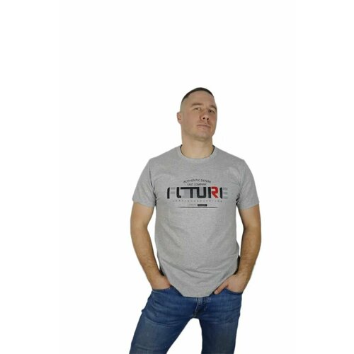 Футболка, размер М, серый