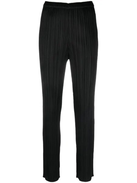 Брюки Monthly Colours January Pleats Please Issey Miyake, черный