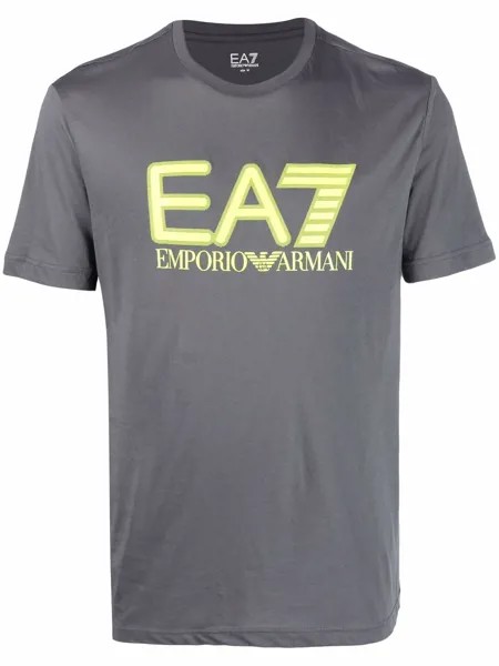 Ea7 Emporio Armani футболка с логотипом