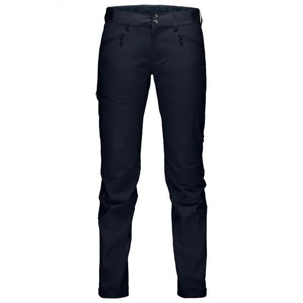 Трекинговые брюки Norrøna Women's Falketind Flex1, цвет Caviar
