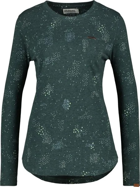 Лонгслив Alife And Kickin LEAAK, цвет Mint/Dark Green
