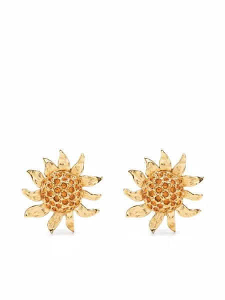 Yves Saint Laurent Pre-Owned серьги-клипсы 1990-х годов
