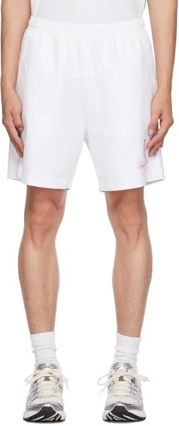 Спортивные и насыщенные белые шорты Vendome Sporty & Rich
