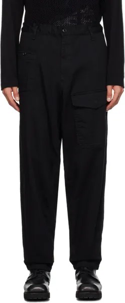 Черные брюки карго на кулиске Yohji Yamamoto