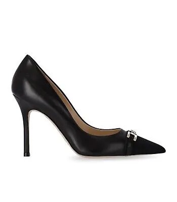 Черные туфли Elisabetta Franchi с пряжкой Horsebit для женщин