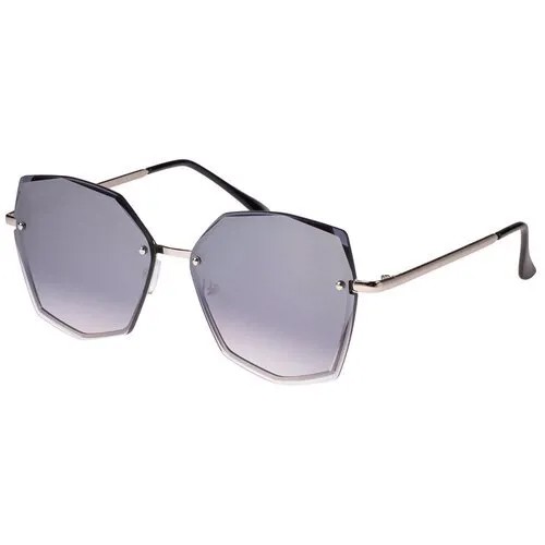 Солнцезащитные очки женские/Очки солнцезащитные женские/Солнечные очки женские/Очки солнечные женские/21kdgann901004c5vr серый,черный/Vittorio Richi/Прямоугольные/модные