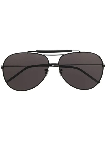 Saint Laurent Eyewear солнцезащитные очки-авиаторы с затемненными линзами