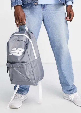 Серый рюкзак с логотипом New Balance Core