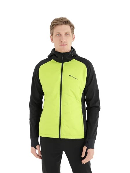 Спортивная куртка мужская NordSki Hybrid Hood зеленая M