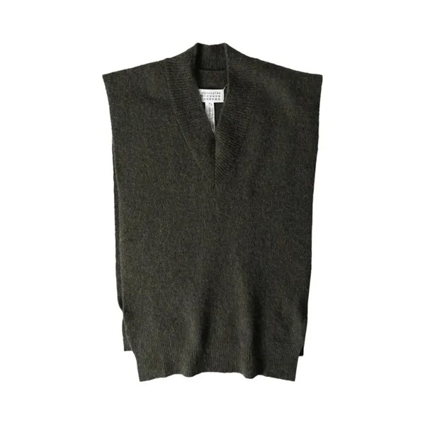 Жилет Maison Margiela Wool Vest, зеленый