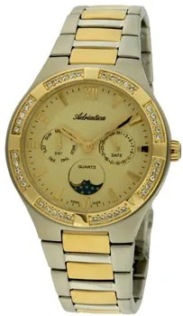 Швейцарские наручные  женские часы Adriatica 3421.2161QFZ. Коллекция Multifunction