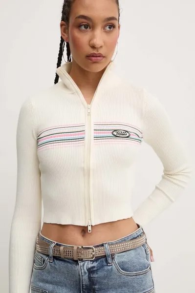 Кардиган Guess Originals, бежевый