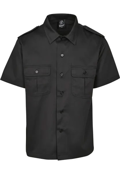 Комфортная рубашка на пуговицах Brandit, черный