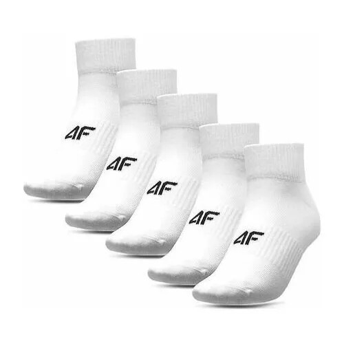 Мужские носки 4F, 5 пар, размер 43/46, белый