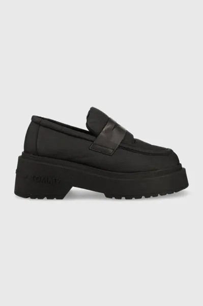 Мокасины PUFFER LOAFER Tommy Jeans, черный