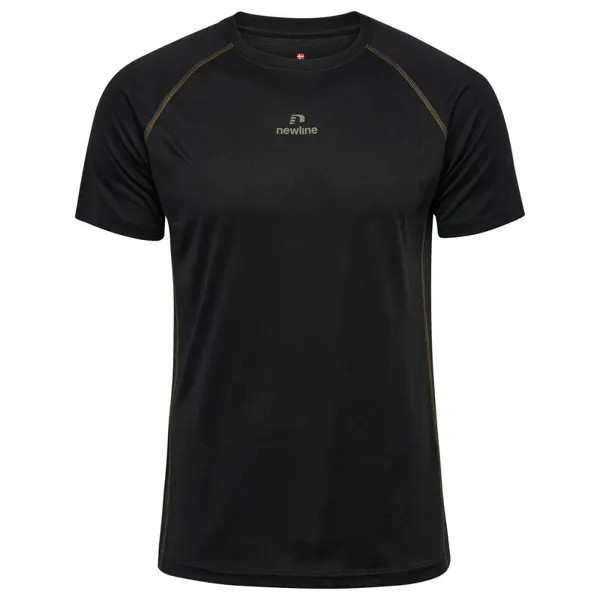 Мужская футболка Nwpeed Mesh для бега с контролем влажности NEWLINE, цвет schwarz